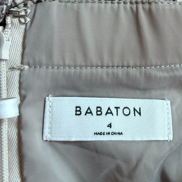 Aritzia Babaton Altamiro Flutter Sleeveless Jumpsuit- Snakeskin- Size 4 - Picture 11 of 14